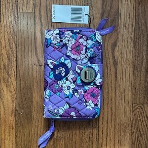 Vera Bradley Turnlock Wallet. “Enchanted Garden”. NWT